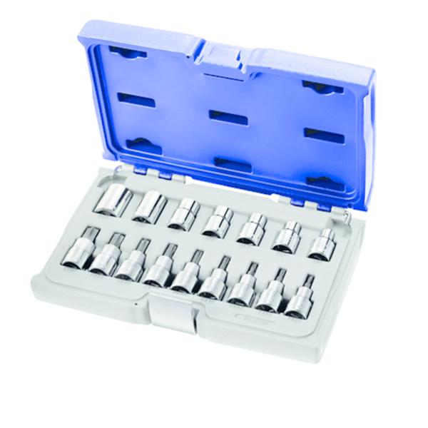 COMPOSITION DOUILLES 1 / 2" - 16 PCS - EXPERT - E032907
