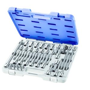 COFFRET DE DOUILLES TOURNEVIS  6 PANS, TORX, XZN 38 PIÈCES - EXPERT - E200513