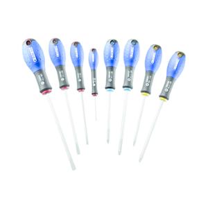 JEU DE 8 TOURNEVIS - FENTE / PH / PZ - EXPERT - E160907