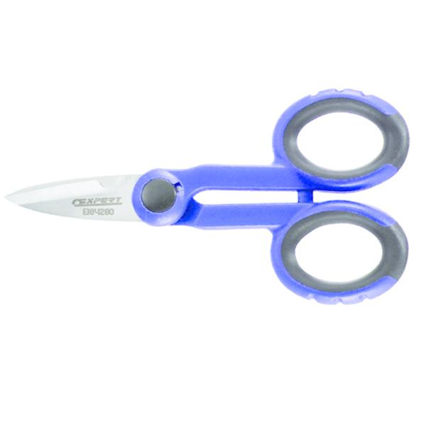 BI-MATERIAL ELECTRIC SCISSORS 150mm - EXPERT - E184280