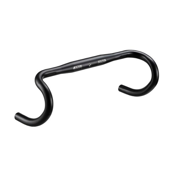 CINTRE ROUTE ALU D31.8 UNO 40 AXE / AXE (42 EXTERIEUR) NOIR (PROF.70MM / HT.125MM)