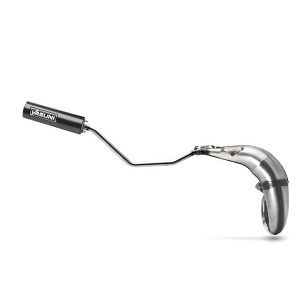 EXHAUST -GEARED 50cc- YASUNI CROSS ML FOR SHERCO/MRT 2023-> €5 MAX PRO -TOP RIGHT - CARBON