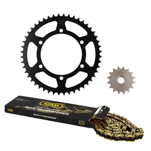 KIT CADENA AFAM ADAPT YAMAHA XJ 600 S DIVERSION 1992-2003 16X48 110M (DEMULT. ORIGINAL)