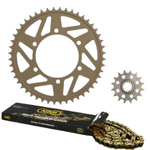 CHAIN KIT AFAM ALU FOR YAMAHA YZF 600 R6-S 2003-2005 16X48  116 LINKS  - ORIGINAL DEMULTIPLICATION