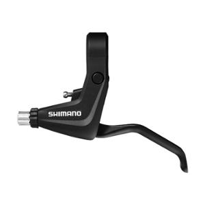 BRAKE LEVER -MTB- V-BRAKE LEFT 2 FINGERS SHIMANO ALIVIO T4000 BLACK