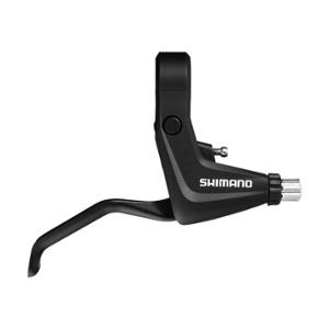 BRAKE LEVER -MTB- V-BRAKE RIGHT 2 FINGERS SHIMANO ALIVIO T4000 BLACK