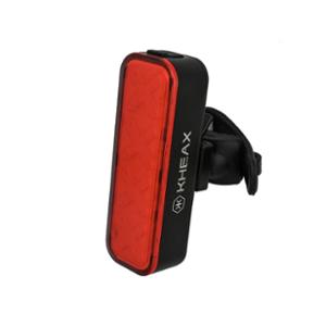 ECLAIRAGE VELO AR RECHARG.USB-C KHEAX ZAURAC 300L FIXATION TIGE DE SELLE LED ACCELER.