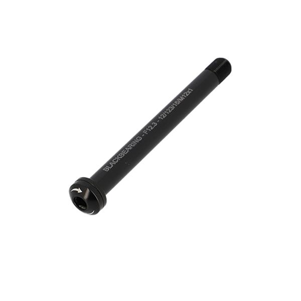 SKEWER -MTB/ROAD- THROUGH AXEL BLACKBEARING FRONT 12.3 (12mm-123-M12X1-16mm)
