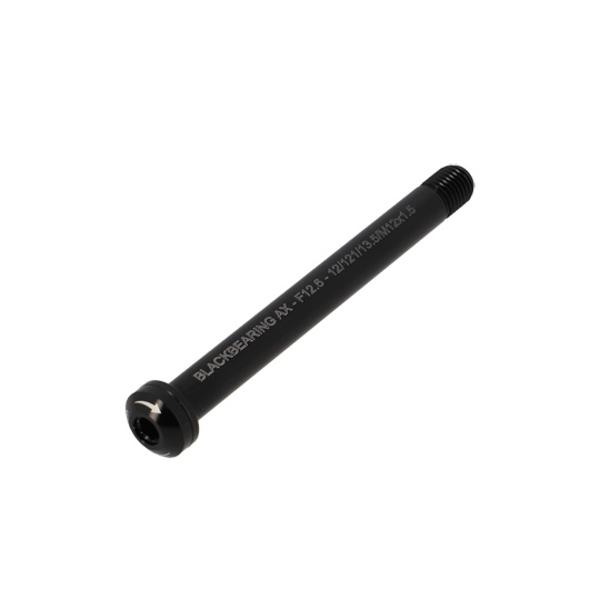 SKEWER -MTB/ROAD- THROUGH AXEL BLACKBEARING FRONT 12.6 (12mm-121-M12X1.5-13.5mm)