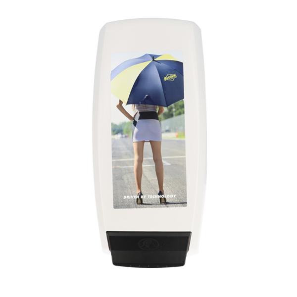 PRESENTOIR / DISPLAY POUR SAVON NETTOYANT MAIN PUTOLINE HAND CLEANER WHITE BLANC DE 4L