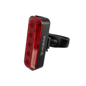 ECLAIRAGE VELO AR RECHARG. USB-C KHEAX ZAURAC PLUS 400L FIXATION TIGE DE SELLE MODE CLIG