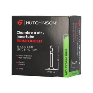 CHAMBRE A AIR VELO 26" X 2.30 / 2.85 (57 / 72-559) VP 48 MM HUTCHINSON KOLOSS RENFORCE