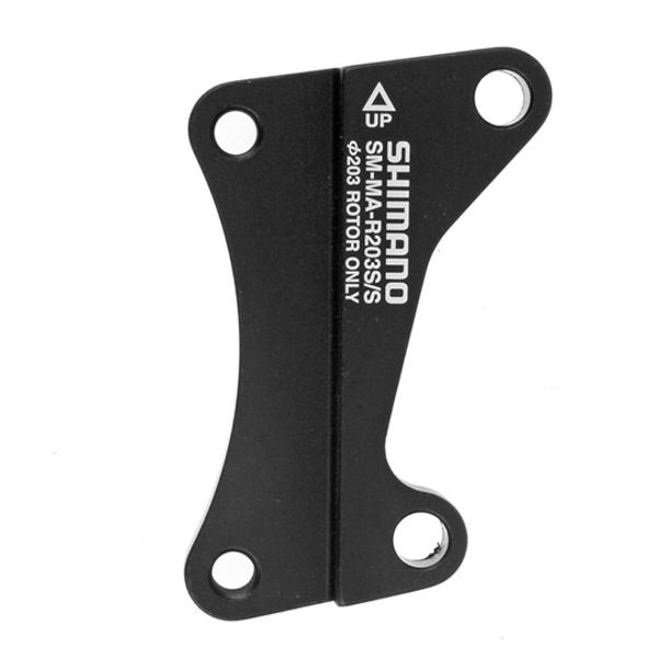 ADAPTER FRONT BRAKE DISC IS / IS AR 203mm SHIMANO (STANDARD INTER. / STANDARD INTER)