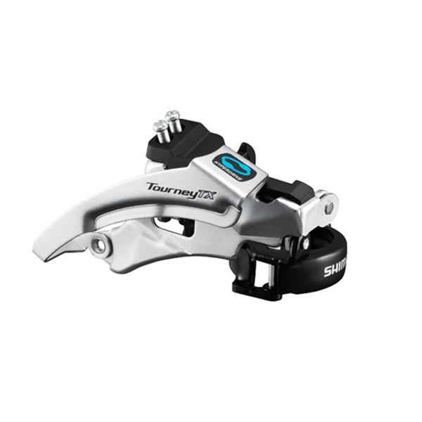 DERAILLEUR FRONT -MTB- Ø34.9/31.8/28.6 SHIMANO TX800 LOW COLLAR/UP AND DOWN PULLING - 7/8 SPEED