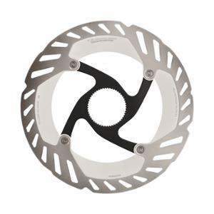 DISQUE DE FREIN ROUTE / VTT SHIMANO CENTERLOCK ICE TECH 160MM ECROU INTERIEUR  -CL800S - N
