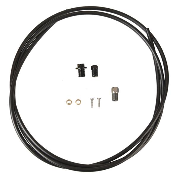 DURITE SHIMANO POUR FREIN A DISQUE ROUTE 1700MM AVEC EMBOUT BH90 NOIR - GAINE HYDRAULIQUE