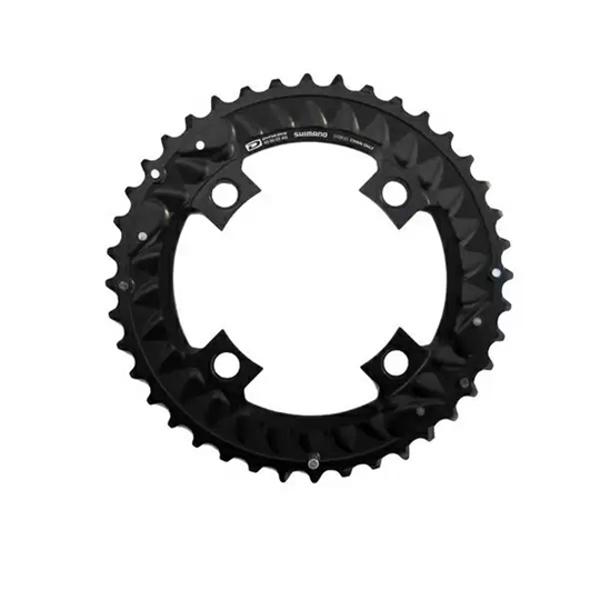 CHAIN RING -MTB- TRIPLE Ø 96 EXTER 40 TEETH SHIMANO ORIGINAL DEORE M6000 10 GEARS 4 SPOKES