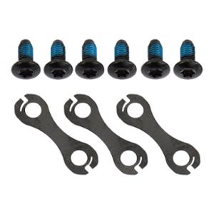 BRAKE DISC MOUNTING SCREWS SHIMANO  - (x6)