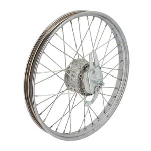 REAR WHEEL -COMPLETE- FOR MOPED PEUGEOT 103 SP/MVL 1.5X17''   - 36 HOLES