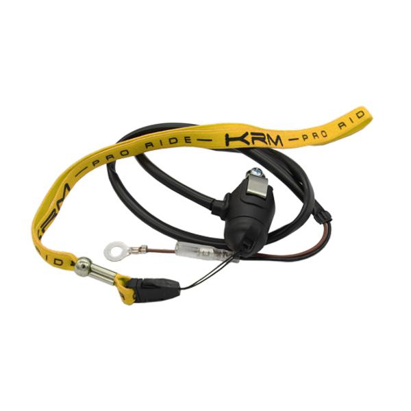 COUPE CIRCUIT KRM PRO RIDE ANTI-AGRESSION MAGNETIQUE - JAUNE (NORMALEMENT OUVERT)