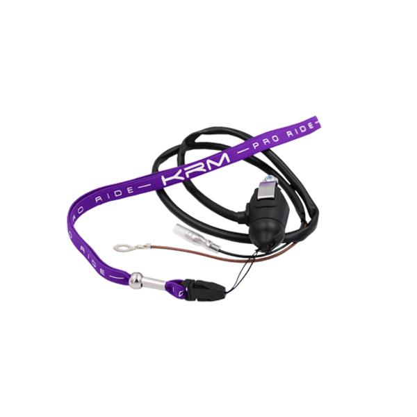 COUPE CIRCUIT KRM PRO RIDE ANTI-AGRESSION MAGNETIQUE - VIOLET (NORMALEMENT OUVERT)