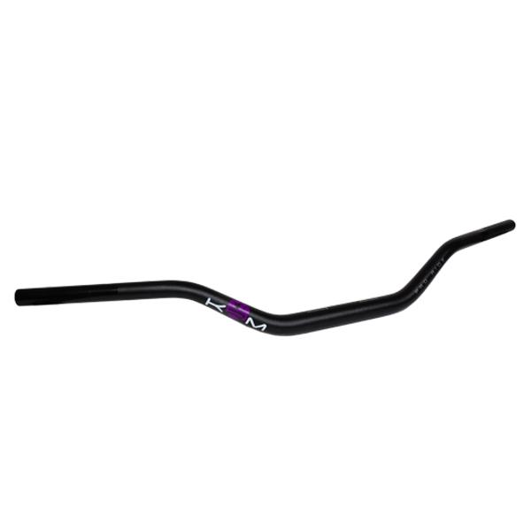 GUIDON MECABOITE / MOTO KRM OVERSIZE D28.6 ALU KRM PRO RIDE SANS MOUSSE - NOIR / VIOLET