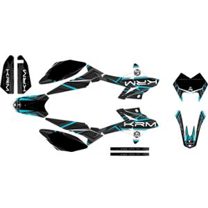 KIT DECO / AUTOCOLLANT KRM ADAPT. BETA RR 2011->2020 - TURQUOISE