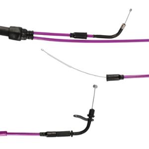 TRANSMISSION / CABLE GAZ MECABOITE DOPPLER TEFLON ADAPT. MRT / MRX / SMX / RRX / TANGO / RS3 VIOLET