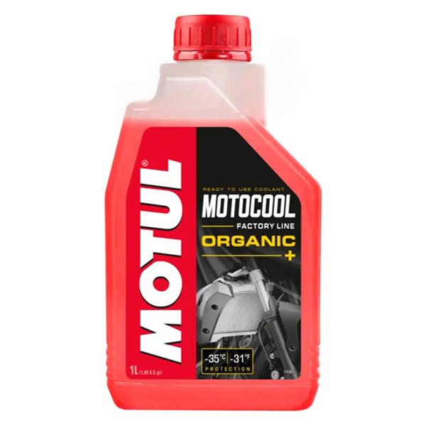 LIQUIDE DE REFROIDISSEMENT MOTUL MOTOCOOL FACTORY LINE ORGANIC  (-35°c) (1L)