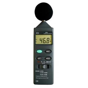 SONOMETRE DIGITAL dB(A) / dB(C)  35 à 130dBA - PORTATIF -