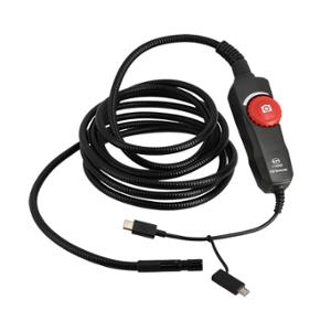 ENDOSCOPE DIGITAL USB - FIBRE OPTIQUE 3M (TRANSMISSION SUR SMARTPHONE OU TABLETTE)