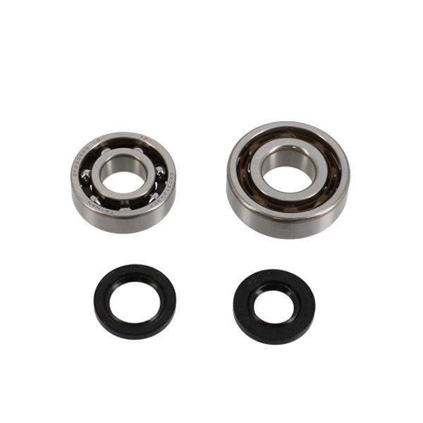 CRANKSHAFT BEARING & OIL SEAL -MOPED- FOR PEUGEOT 103 - TPI C4 6203 & 6204 POLYAMIDE CAGE