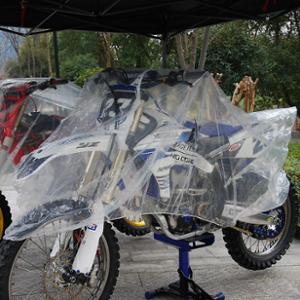 HOUSSE DE PROTECTION LEGERE TRANSPARENTE  MOTO / MX NOCONTEST SPECIAL PADDOCK TAILLE 260X120