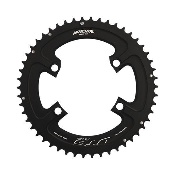 CHAINRING -ROAD- Ø110 EXTER 50 TEETH BLACK R81 (COMP.SHIMANO ULTEGRA 8100 12 SPEED) MICHE 4