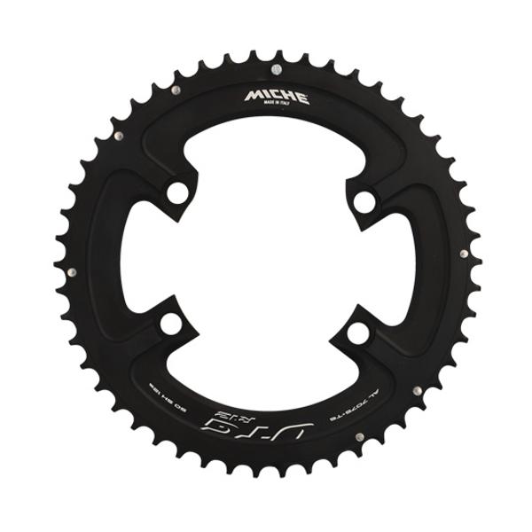 CHAINRING -ROAD- Ø110 EXTER 50 TEETH BLACK R71 (COMP.SHIMANO 105 7100 12 SPEED) MICHE 4