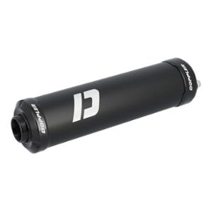 SILENCER/CARTRIDGE -GEARED 50cc- DOPPLER BLACK
