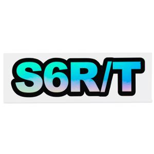 HOLOGRAPHIC STICKER  S6 R/T  - 110x35mm