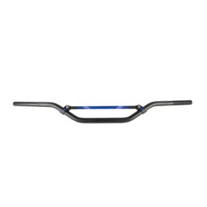 GUIDON MECABOITE / MOTO CROSS BARRE KRM PRO RIDE SANS MOUSSE - NOIR / BLEU