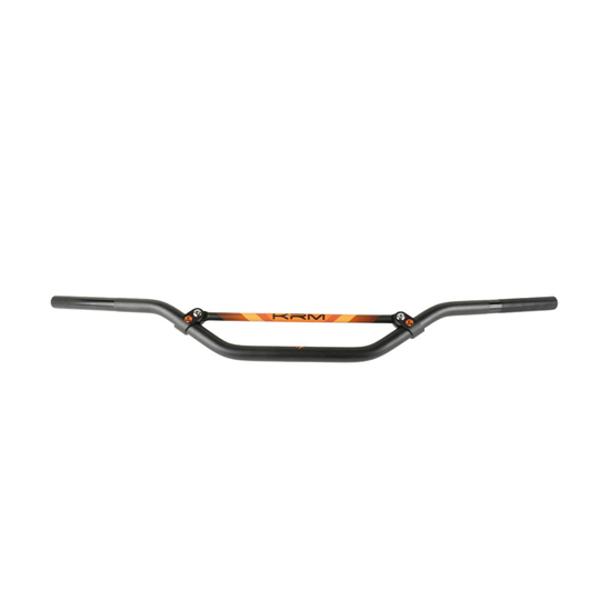 HANDLBAR -GEARED50cc/MOTO- CROSS BAR KRM PRO RIDE WITHOUT FOAM - BLACK/ORANGE