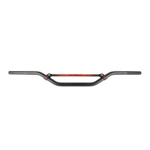 GUIDON MECABOITE / MOTO CROSS BARRE KRM PRO RIDE SANS MOUSSE - NOIR / ROUGE