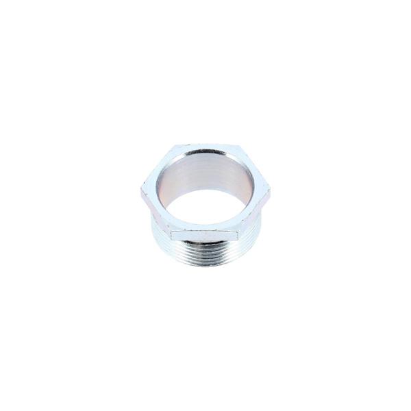 ECROU ECHAPPEMENT / POT CYCLO ADAPT. MBK 51 / AV7 / AV10 (M32x1.5x18 D26.5) (X1)