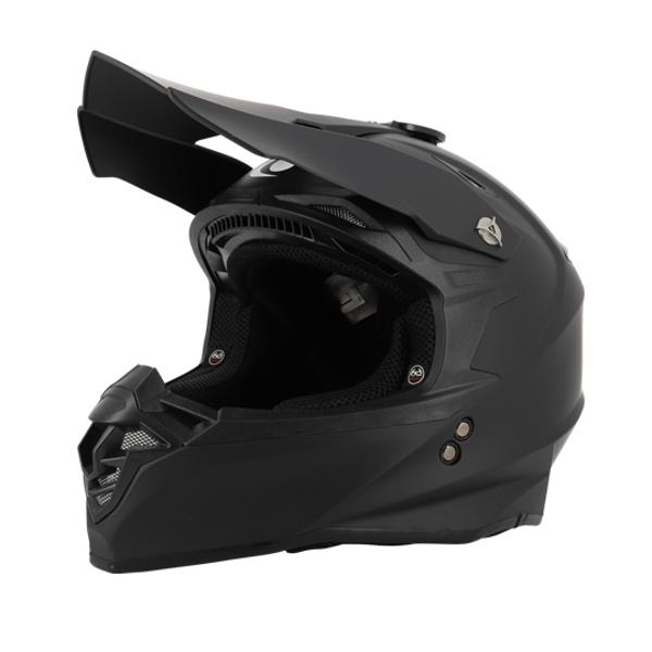 HELMET -OFF ROAD- TRENDY CT906 BLACK MATTE  - EC APPROVAL 22.06