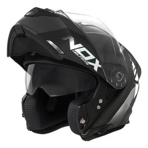 CASQUE MODULABLE NOX N960 CRUZR NOIR MAT / BLANC