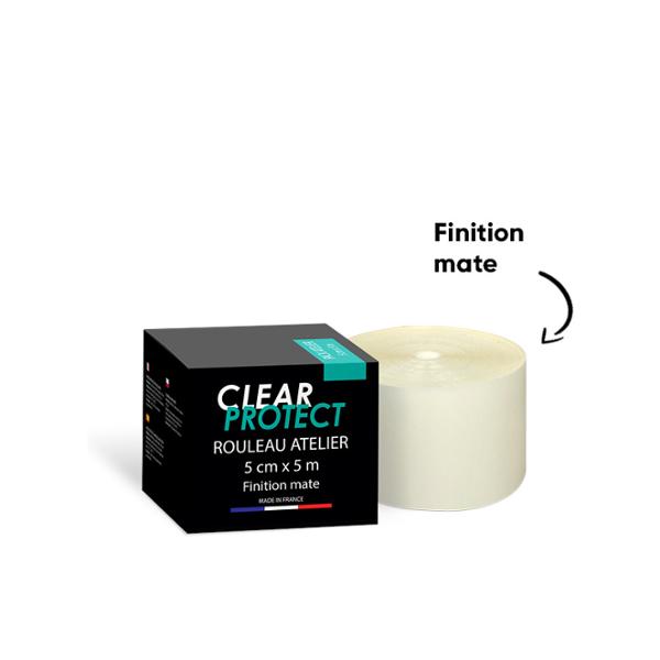 PROTECTION CADRE CLEARPROTECT PACK ATELIER FINITION MATE (ROULEAU 5M X5CM)