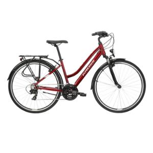 VELO VTC TREKKING 28" FEMME KROSS TRANS 1.0D TAILLE L (19") ALUMINIUM GRIS