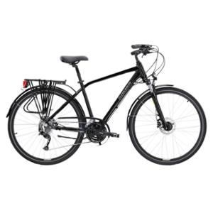 VELO VTC TREKKING  28" HOMME KROSS TRANS 5.0 TAILLE L (19") ALUMINIUM NOIR / GRIS