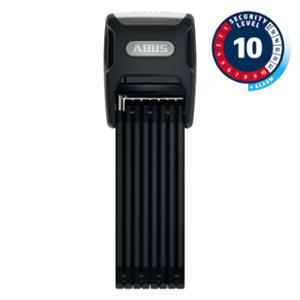 ANTIVOL VELO PLIABLE A CLE L 120CM ABUS BORDO 6000KA / 120 ALARME NOIR + SUPPORT