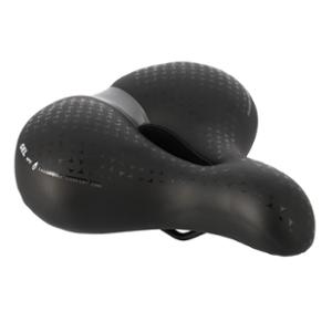 SELLE LOISIR MONTE GRAPPA 1603 EL PARADISE GEL UNISEX NOIR ELASTOMERE