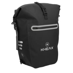 BICYCLE BAG PORTE BAGAGE/SAC A DOS KHEAX VENTOUX II BLACK WATERPROOF - 61x30x17cm  - 30 LITERS