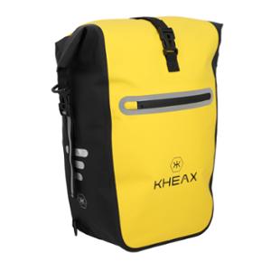 BICYCLE BAG PORTE BAGAGE/SAC A DOS KHEAX VENTOUX II JYELLOW WATERPROOF - 61x30x17cm  - 30 LITERS